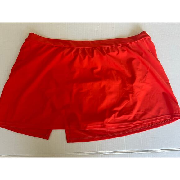 NWOT Summer Hawaiian Tropical Print Beach Tankini  Skort Bathing Swimsuit 4XL - Picture 13 of 13